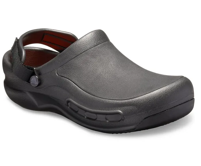 WomensMens Bistro Pro LiteRide Clog Black Crocs Clogs