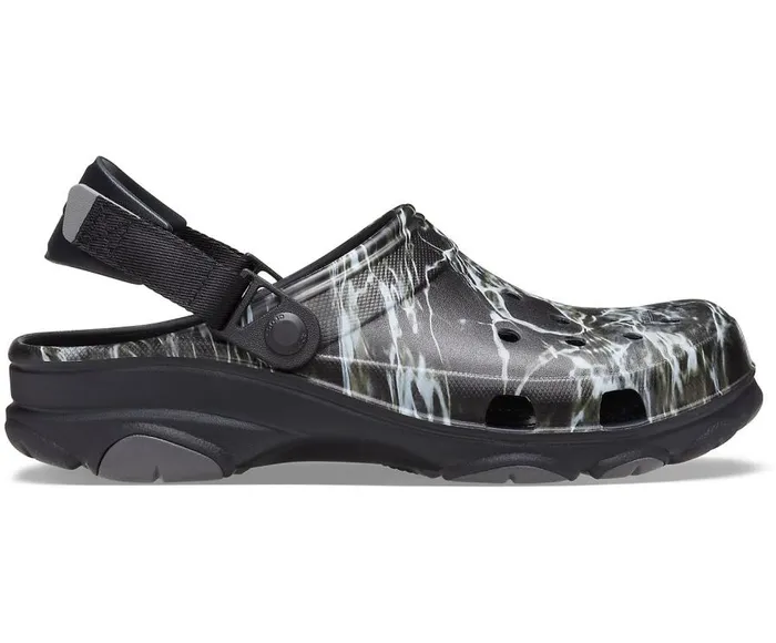 WomensMens Classic AllTerrain Mossy Oak Elements Clog Black Crocs Clogs