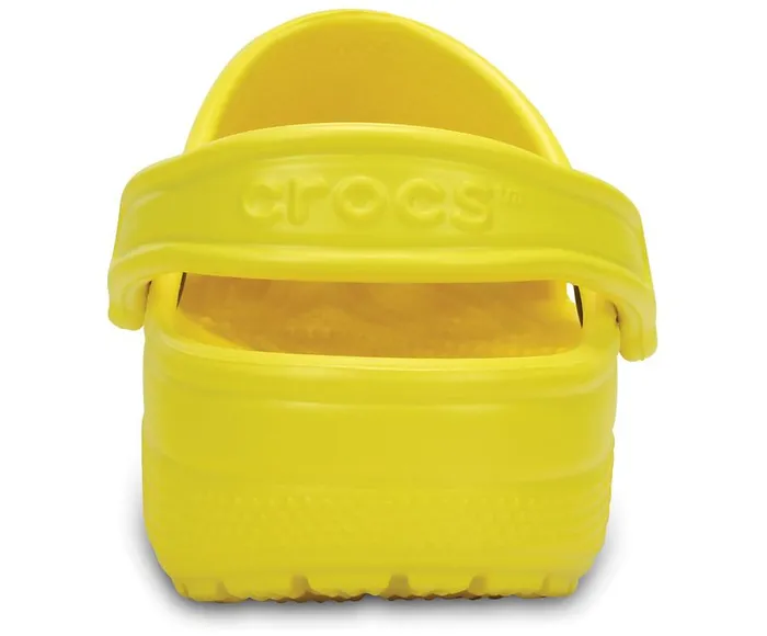 WomensMens Classic Clog Lemon Crocs Clogs