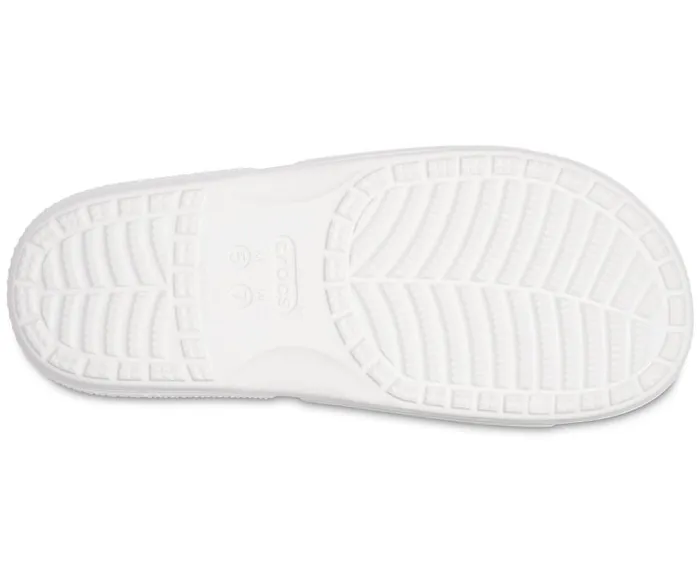 WomensMens Classic Crocs Out Of This World Slide White Purple Crocs Sandals