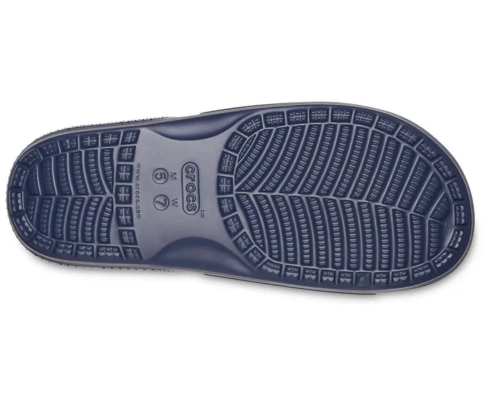 WomensMens Classic Crocs Slide Navy Crocs Sandals