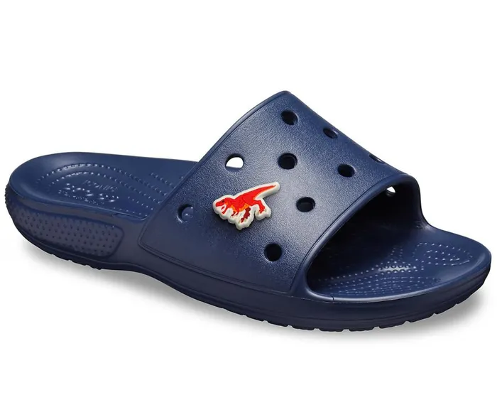 WomensMens Classic Crocs Slide Navy Crocs Sandals