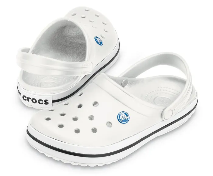 WomensMens Crocband Clog White Crocs Clogs