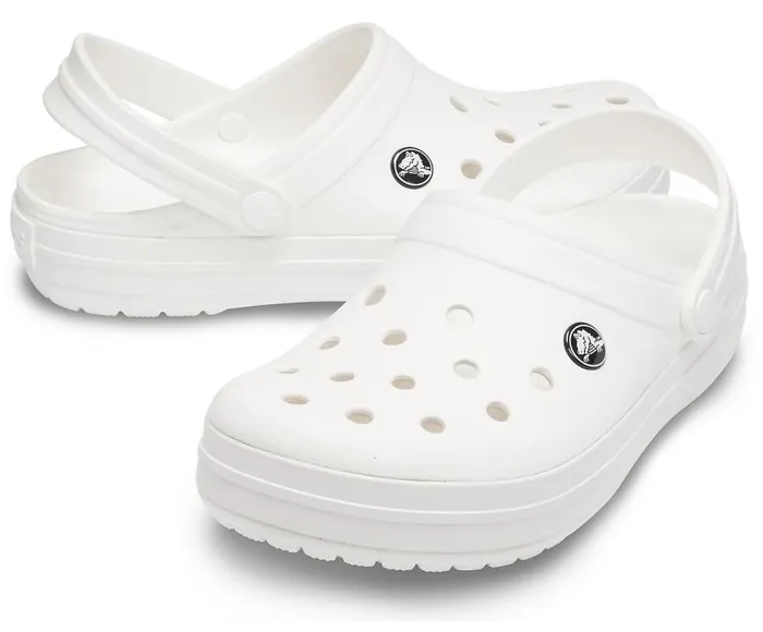 WomensMens Crocband Clog White White White Crocs Clogs