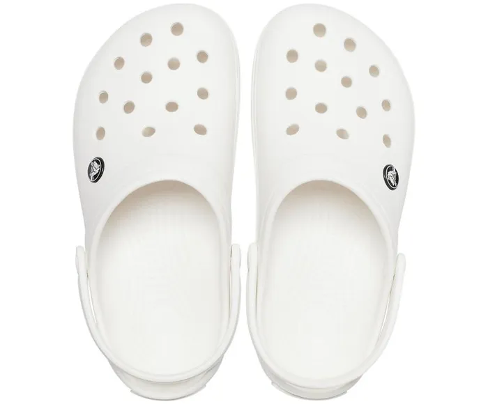 WomensMens Crocband Clog White White White Crocs Clogs