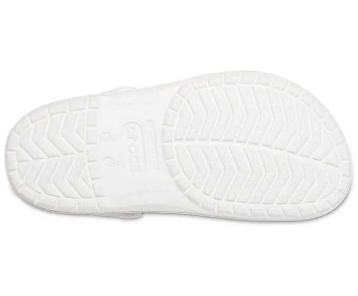 WomensMens Crocband Clog White White White Crocs Clogs