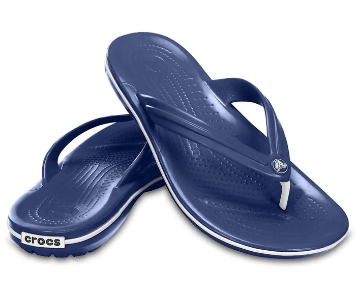 WomensMens Crocband Flip Navy Crocs Sandals