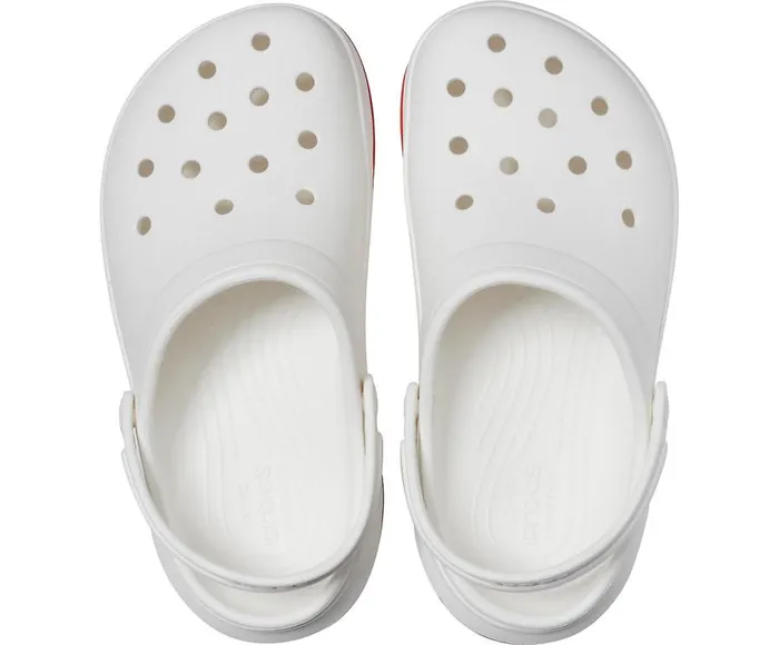 WomensMens Crocband Full Force Clog White Crocs Clogs