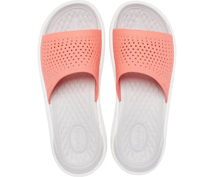 WomensMens LiteRide Slide Fresco Crocs Sandals