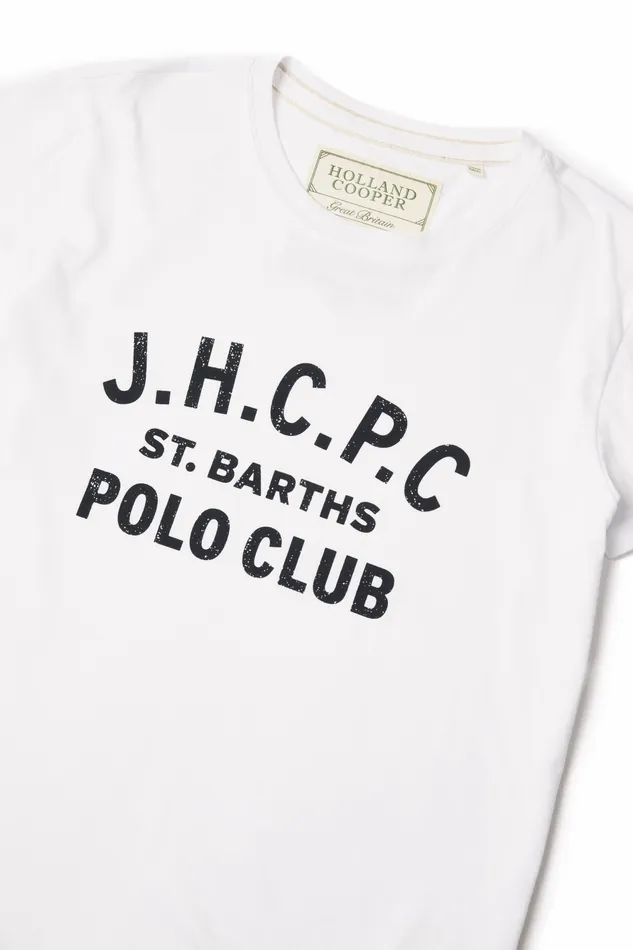 Womens Polo Club Tee White Tops Holland Cooper Womens Polo Club Tee White Tops Holland Cooper