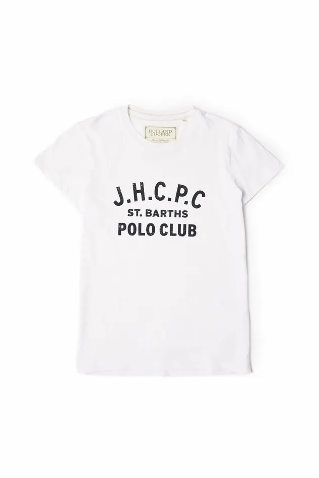 Womens Polo Club Tee White Tops Holland Cooper Womens Polo Club Tee White Tops Holland Cooper