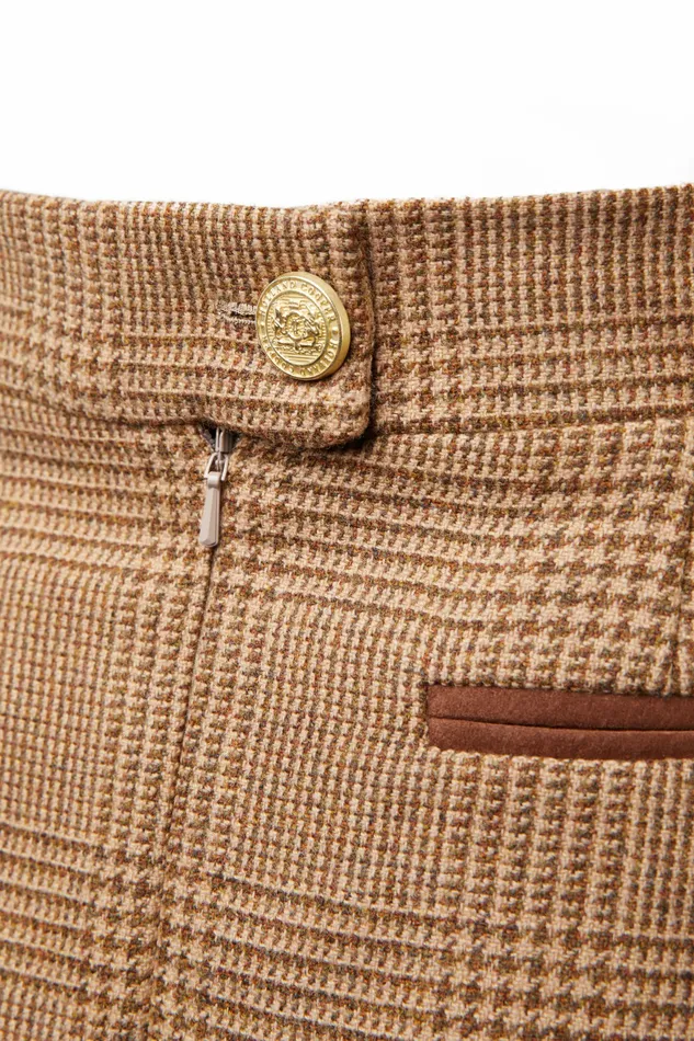 Womens Skirts Holland Cooper Knightsbridge Skirt Tawny Womens Skirts Holland Cooper Knightsbridge Skirt Tawny