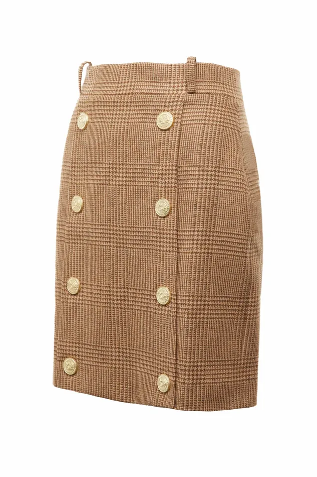 Womens Skirts Holland Cooper Knightsbridge Skirt Tawny Womens Skirts Holland Cooper Knightsbridge Skirt Tawny