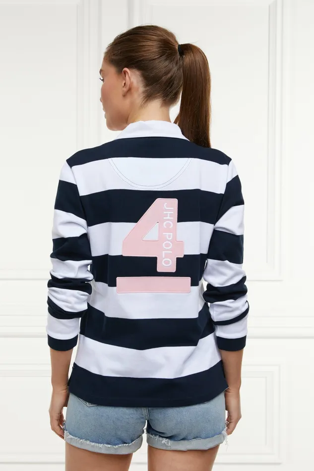 Womens Tops Holland Cooper JHC Sweatshirt White Ink Navy Womens Tops Holland Cooper JHC Sweatshirt White Ink Navy