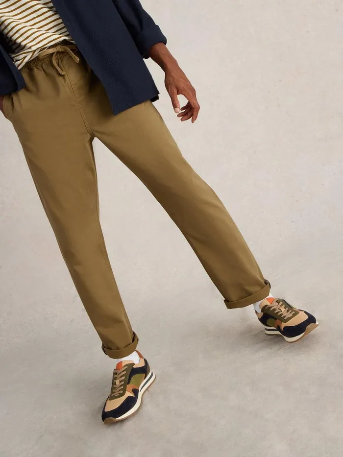 Wren Drawstring Trouser Khaki Green Men White Stuff Trousers Wren Drawstring Trouser Khaki Green Men White Stuff Trousers